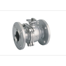 Sanitary Stainless Steel ANSI 2PC Flanged Ball Valve